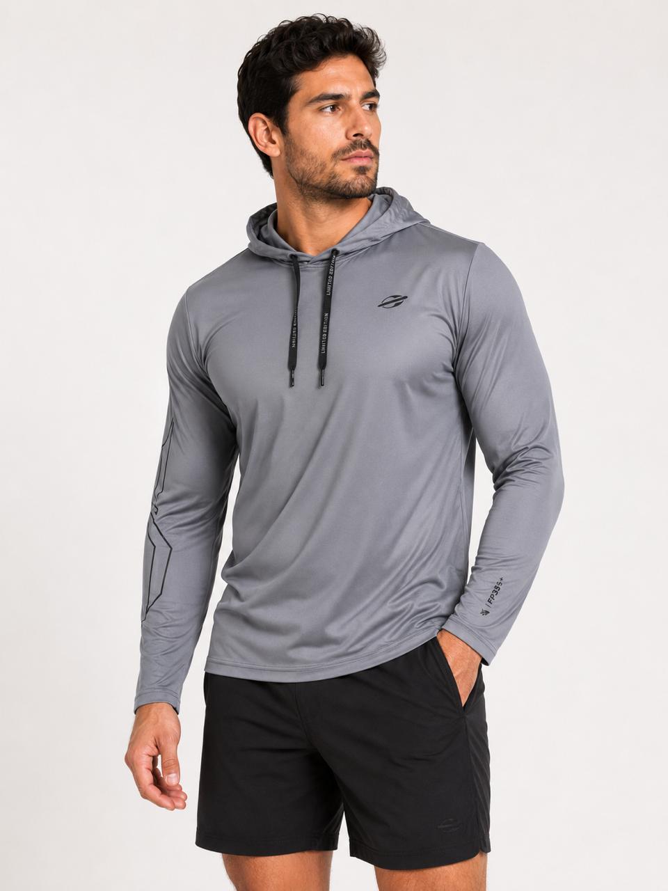 Camiseta Masculina Adulto Manga Longa Dry Fit UV Mormaii - Imagem 3