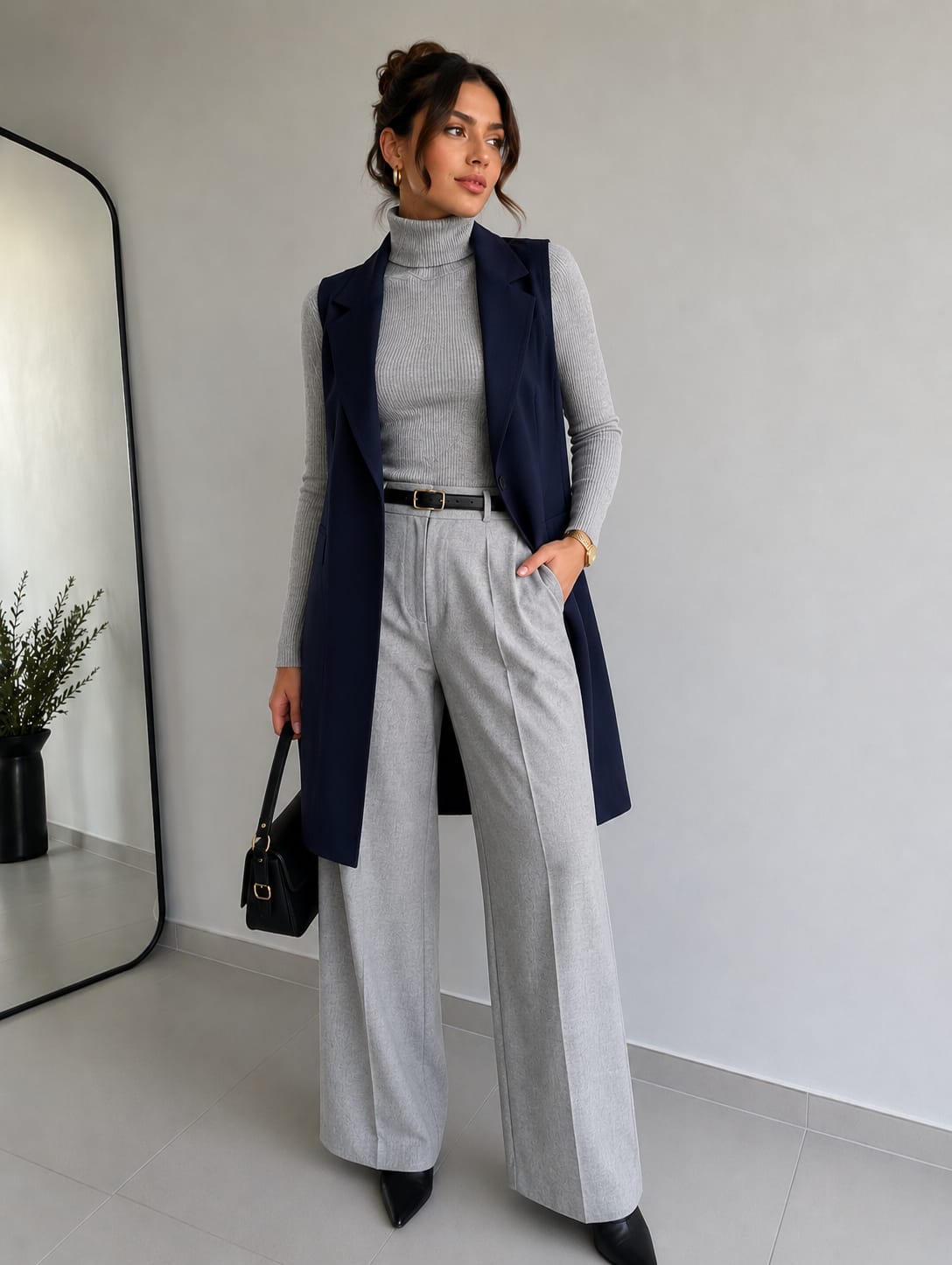 Colete Feminino de Linho