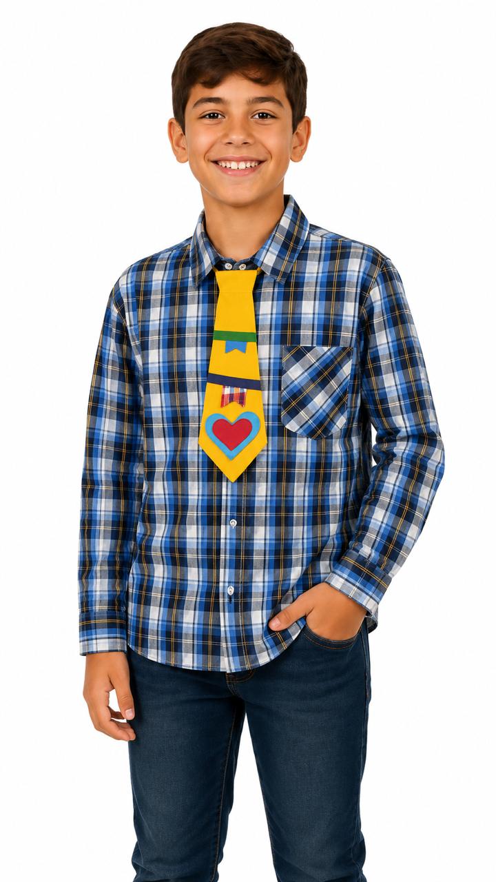 Camisa Xadrez Masculina Adulto - Imagem 3
