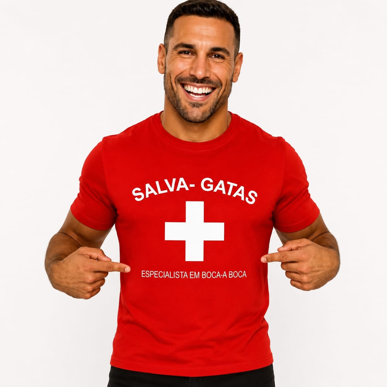 Camiseta Adulto Salva Gatas