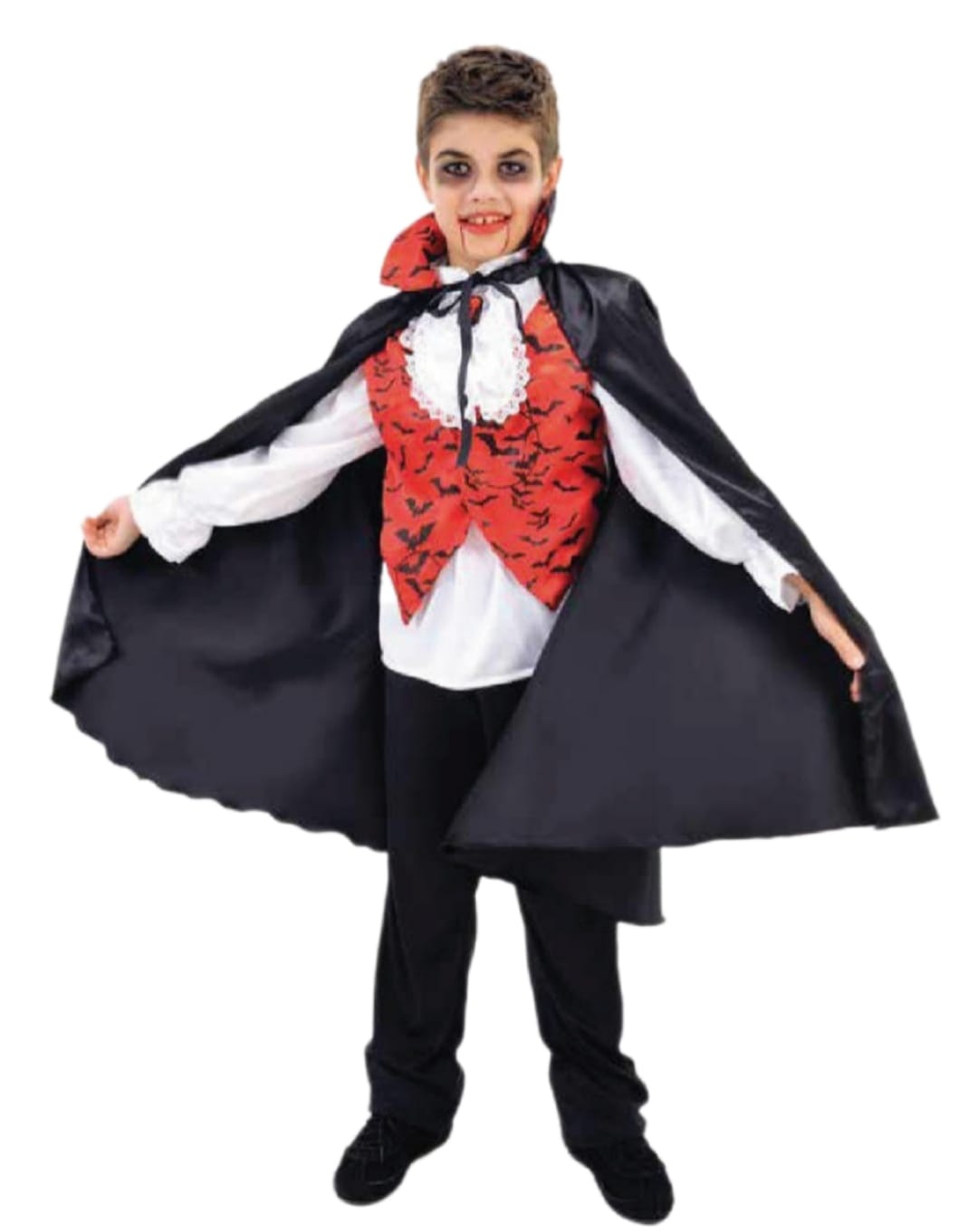 Fantasia Infantil Vampiro Luxo