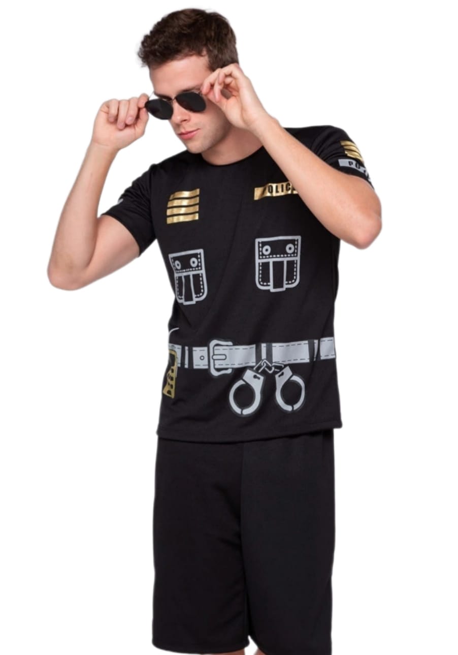 Fantasia Adulto Policial